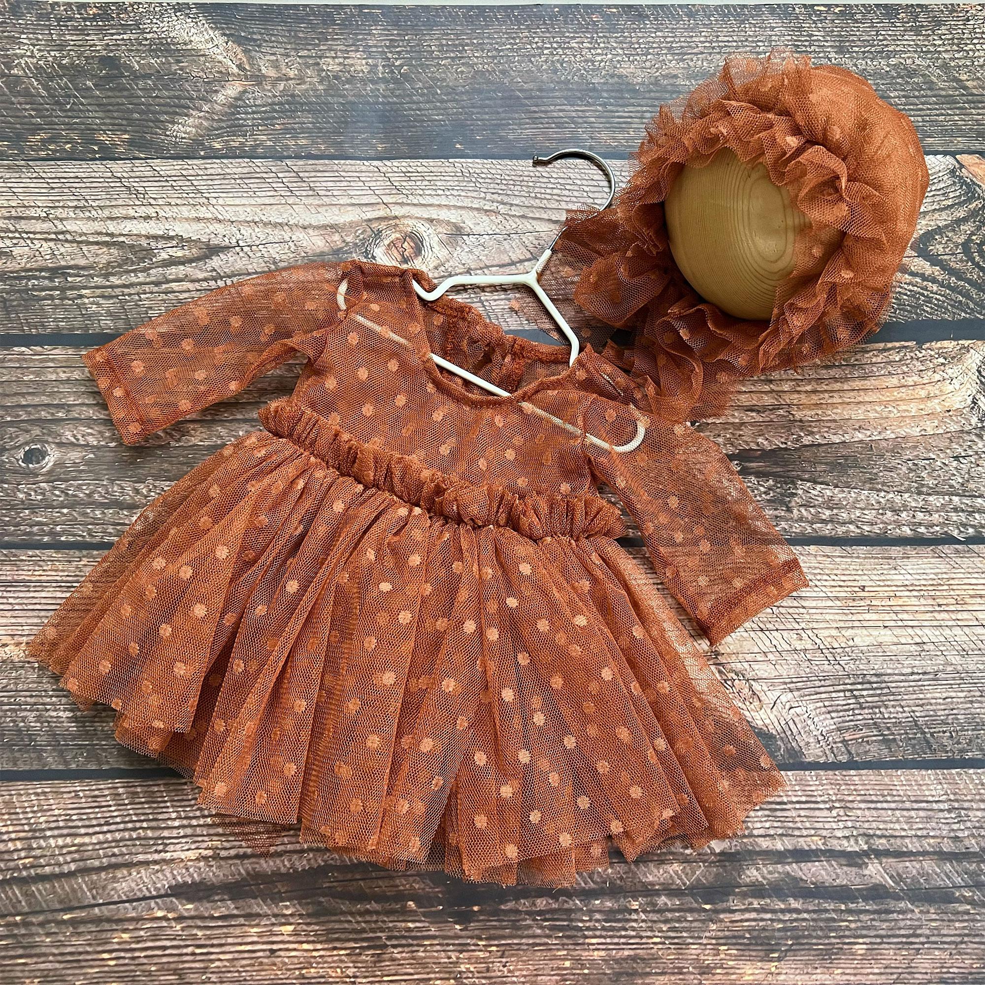 Baby Clothing Gifts - Don&Judy Princess Girl Dress Mesh Polka