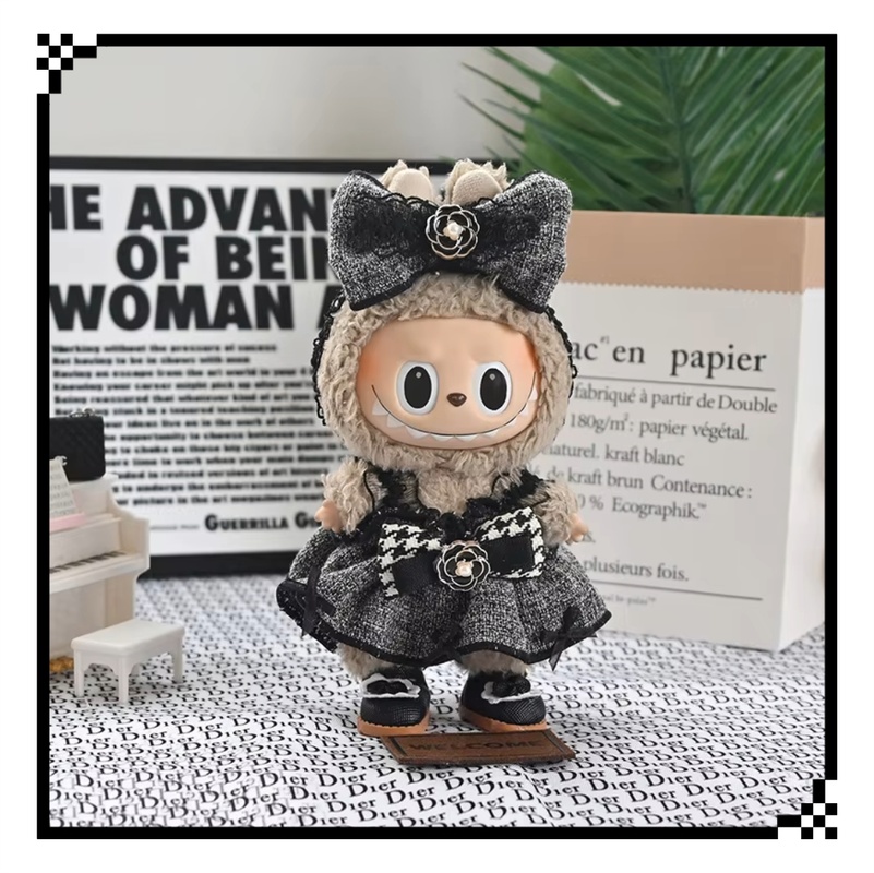 Baby Clothing Storage - Only Doll Clothes 17cm Labubu Baby