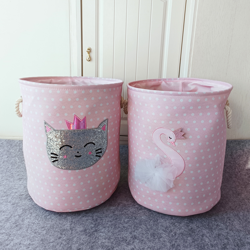 Baby Clothes Organiser - Foldable Laundry Basket for Dirty Clothes