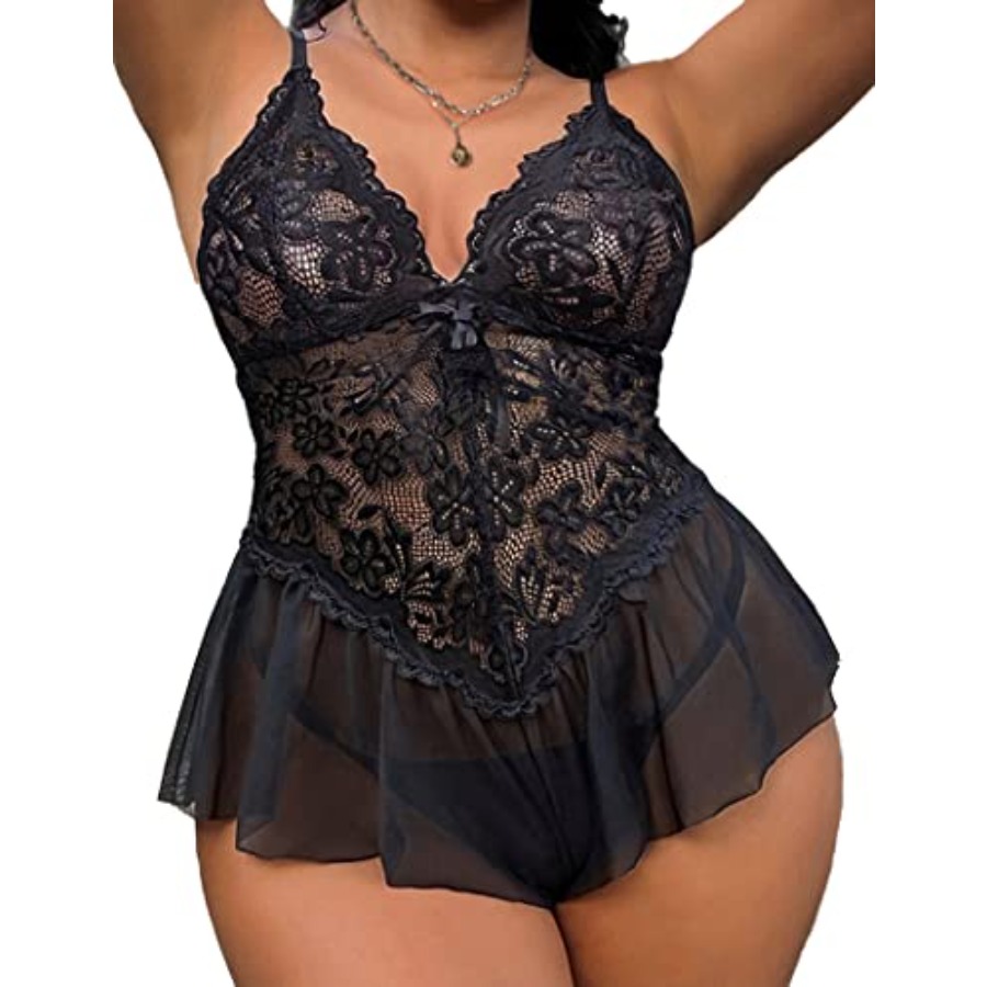 Bamboo Bodysuit Baby - Avidlove Plus Size Lingerie for Women