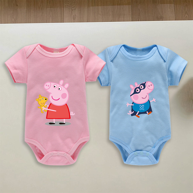 Baby Clothing Gifts - Peppa Pigs Baby Clothes Romper Boys