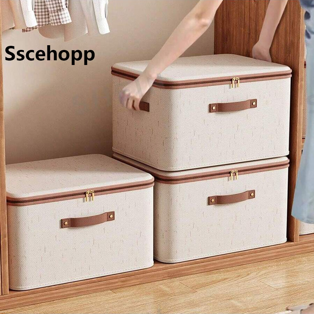 Sscehopp Zippered Lid Cotton L - Baby Clothing Storage recensione e prezzo