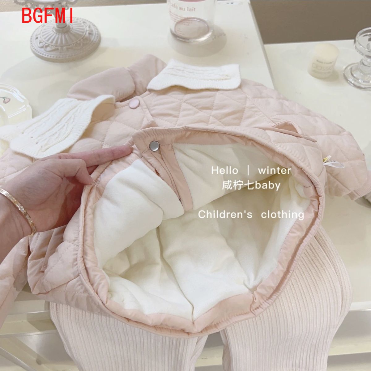 Girls Pink Velvet Inner Cotton - Baby Clothing Quilt recensione e prezzo