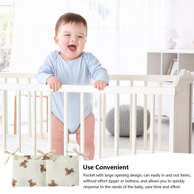 Baby Crib Organizer Cot Caddy  - Baby Clothing Storage recensione e prezzo