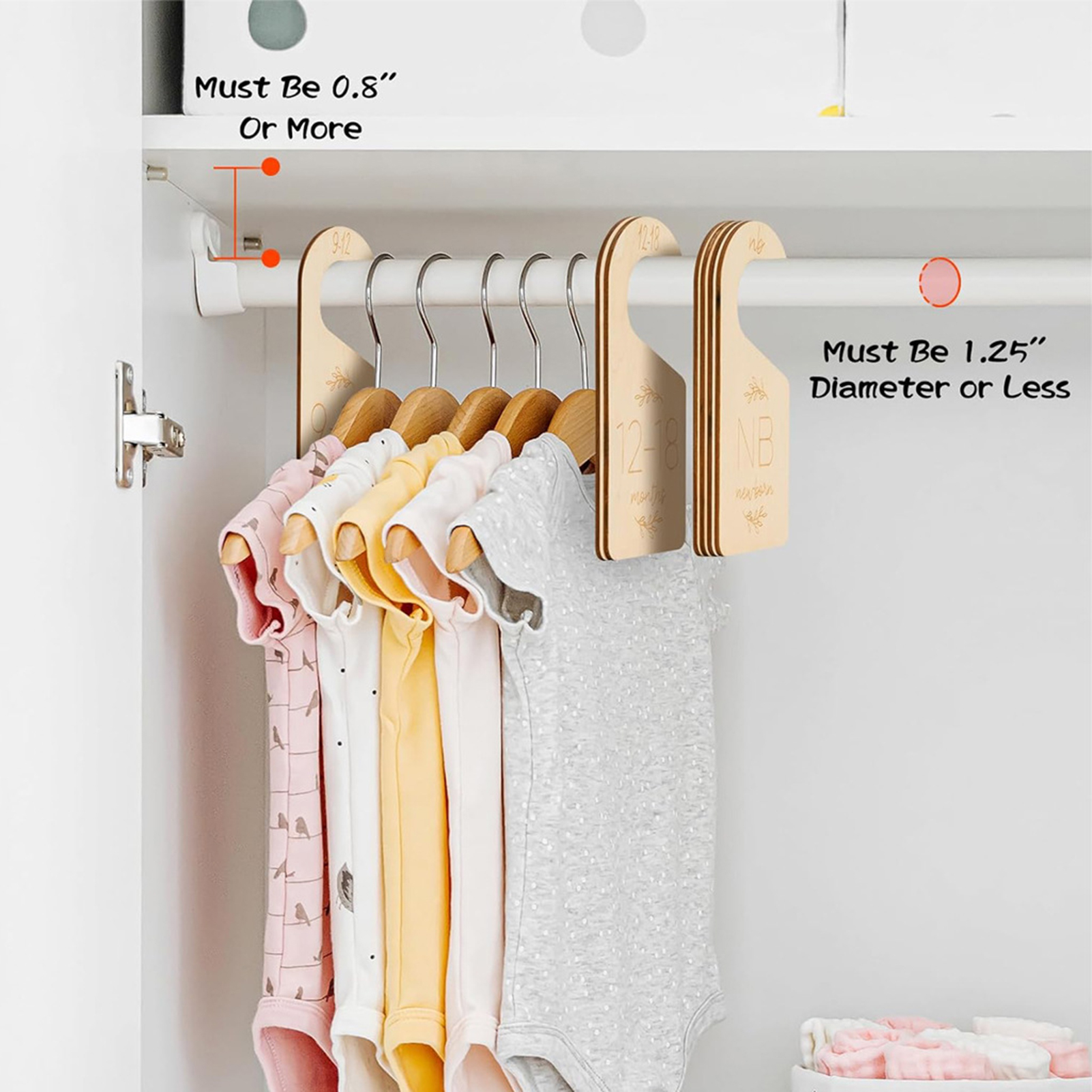 Wardrobe Organizer Clothes Org - Baby Clothes Organiser recensione e prezzo