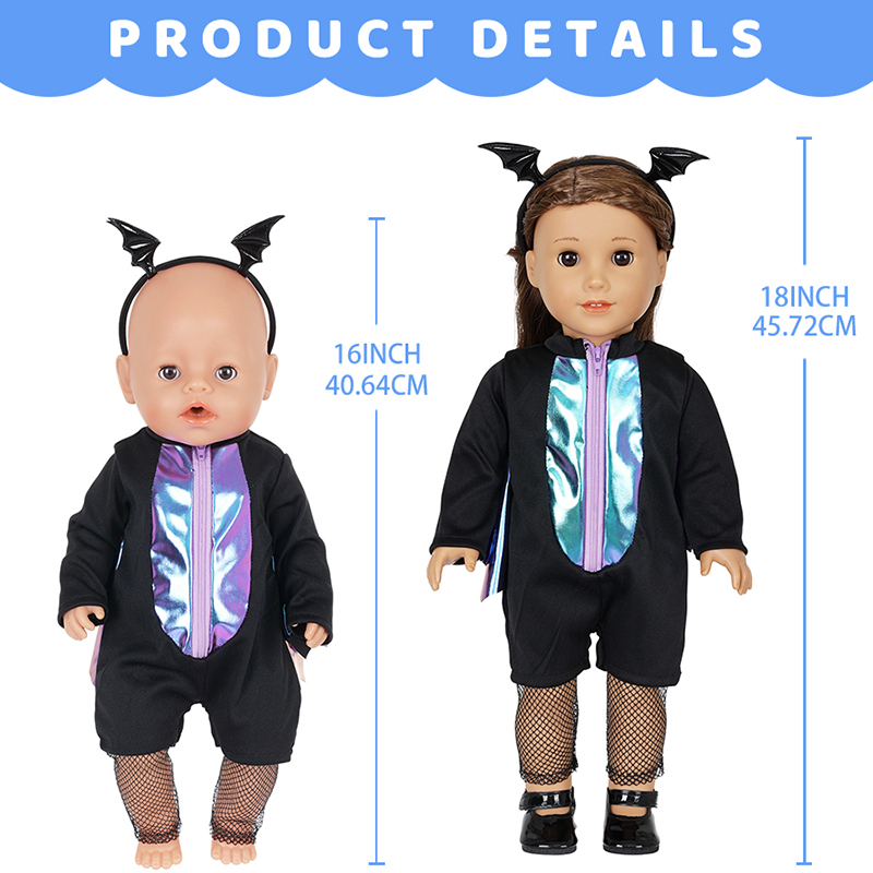 Doll Clothes Set for 16-18inch - Baby Clothing Gifts recensione e prezzo
