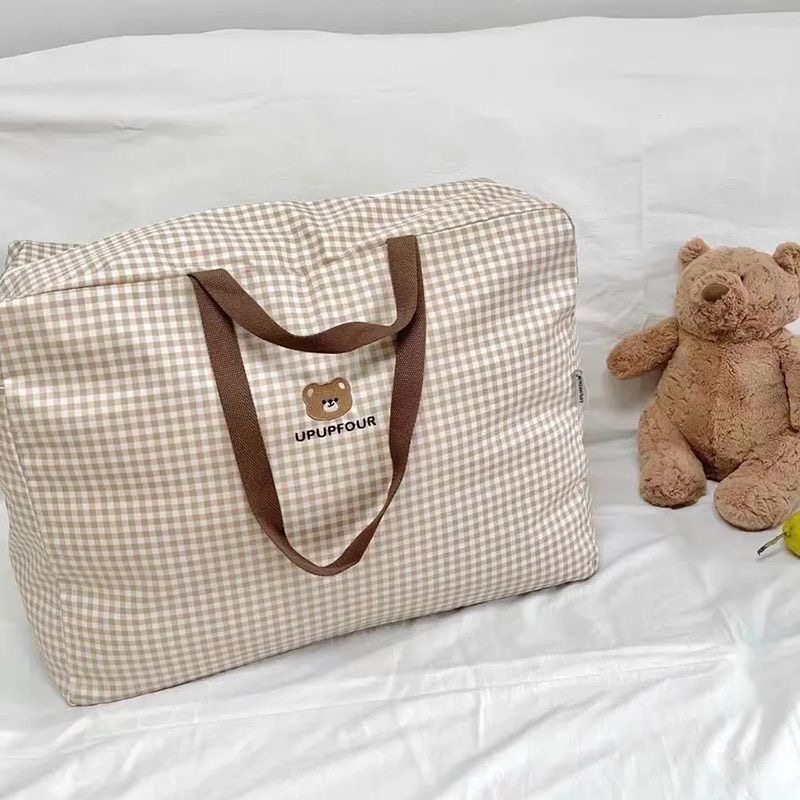 Cotton Fabric Storage Bag for  - Baby Clothing Quilt recensione e prezzo
