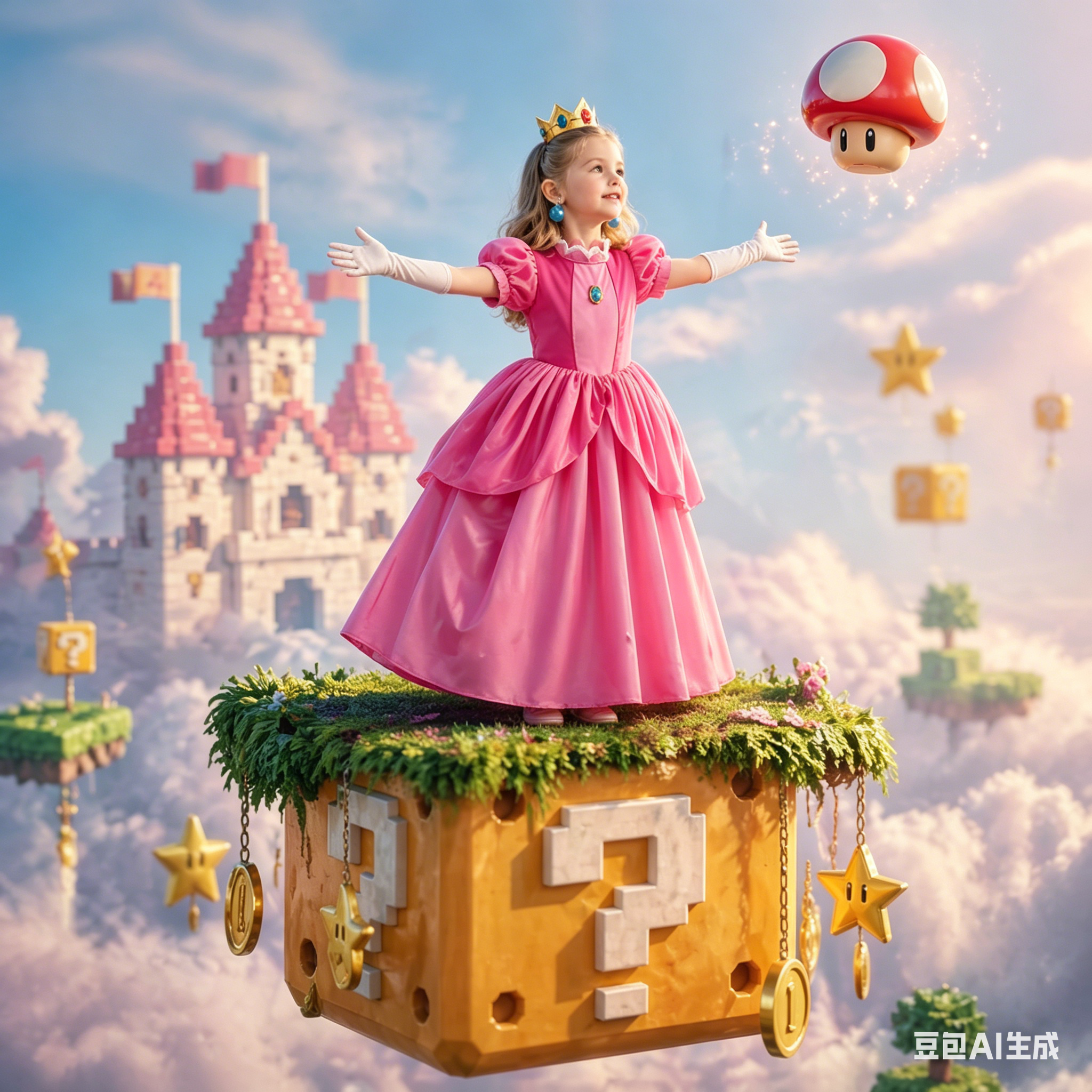 Princess Peach Style Dress Up  - Baby Clothing Gifts recensione e prezzo
