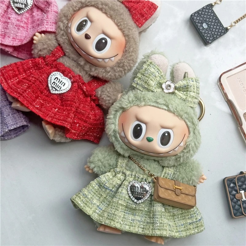 15 17cm For Labubu Doll Adorab - Baby Clothing Usa recensione e prezzo