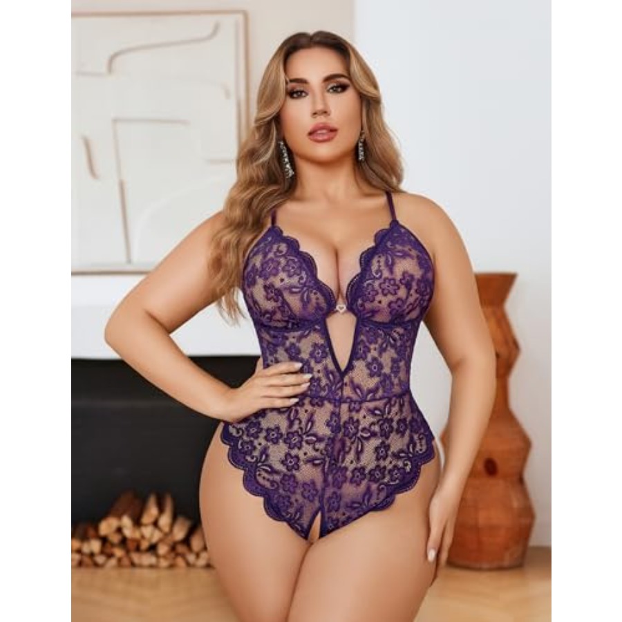Avidlove Women Plus Size Linge - Bamboo Bodysuit Baby recensione e prezzo