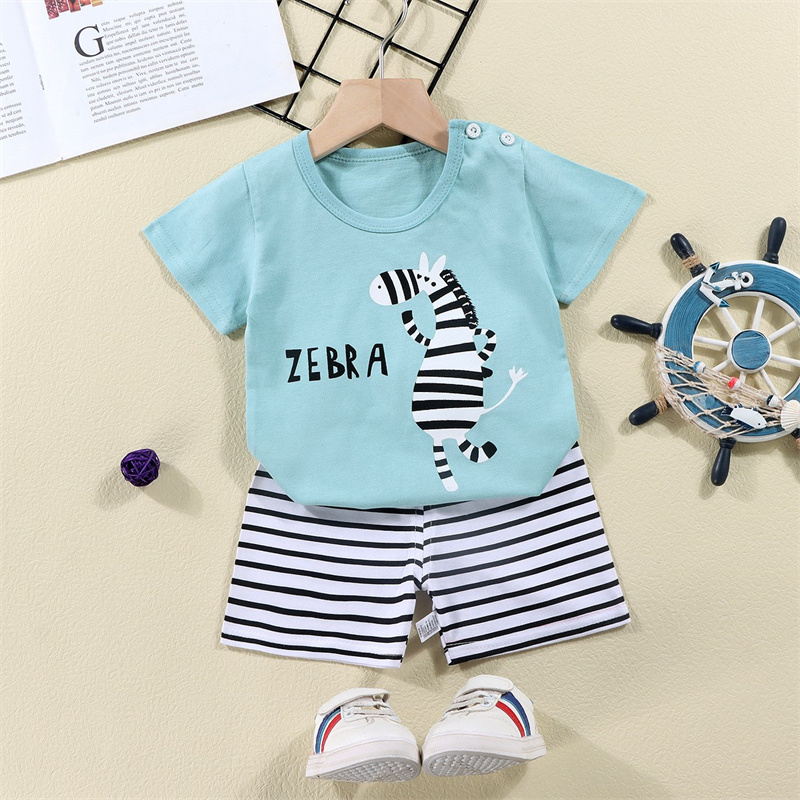 Cotton Tees+Shorts 2-piece Tra - Baby Clothing Bundles recensione e prezzo