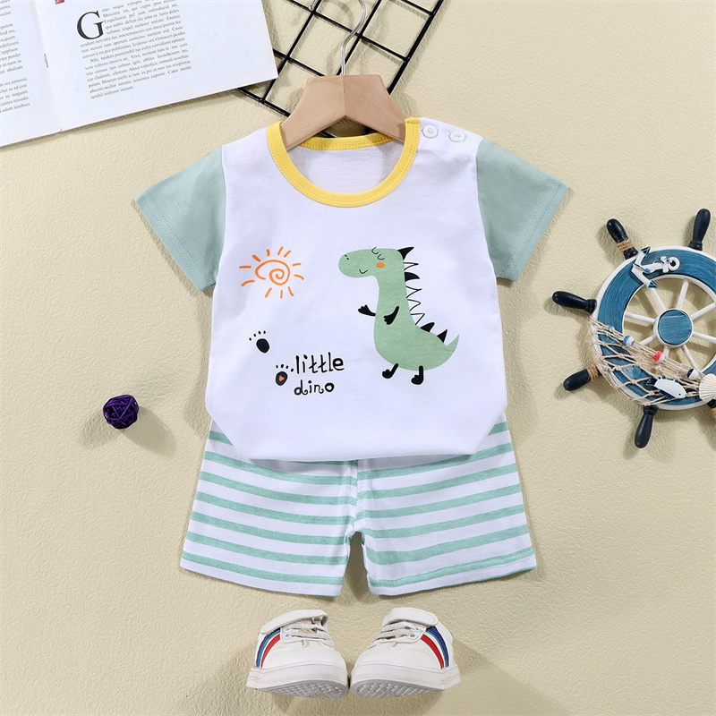 Cotton Tees+Shorts 2-piece Tra - Baby Clothing Bundles recensione e prezzo