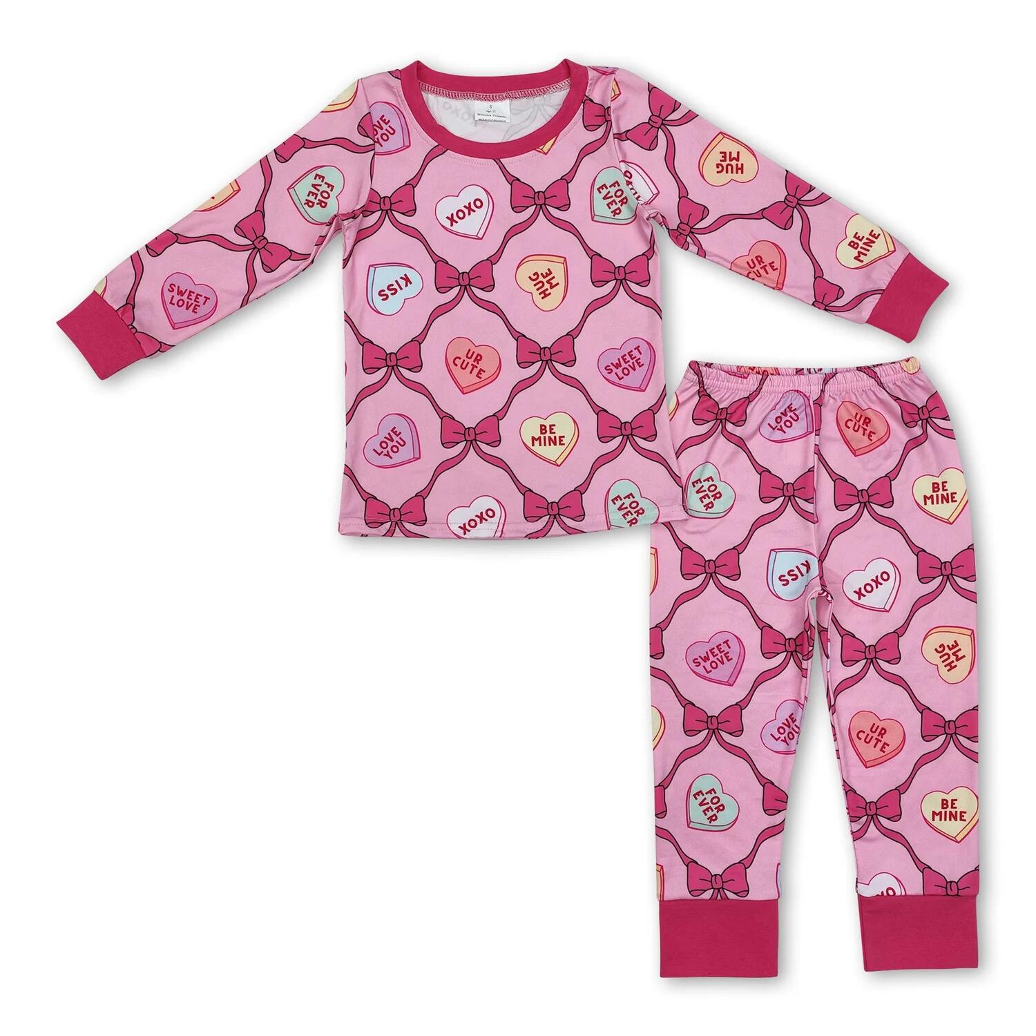 Baby Girls Valentine's Day Paj - Xoxo Baby Clothing recensione e prezzo