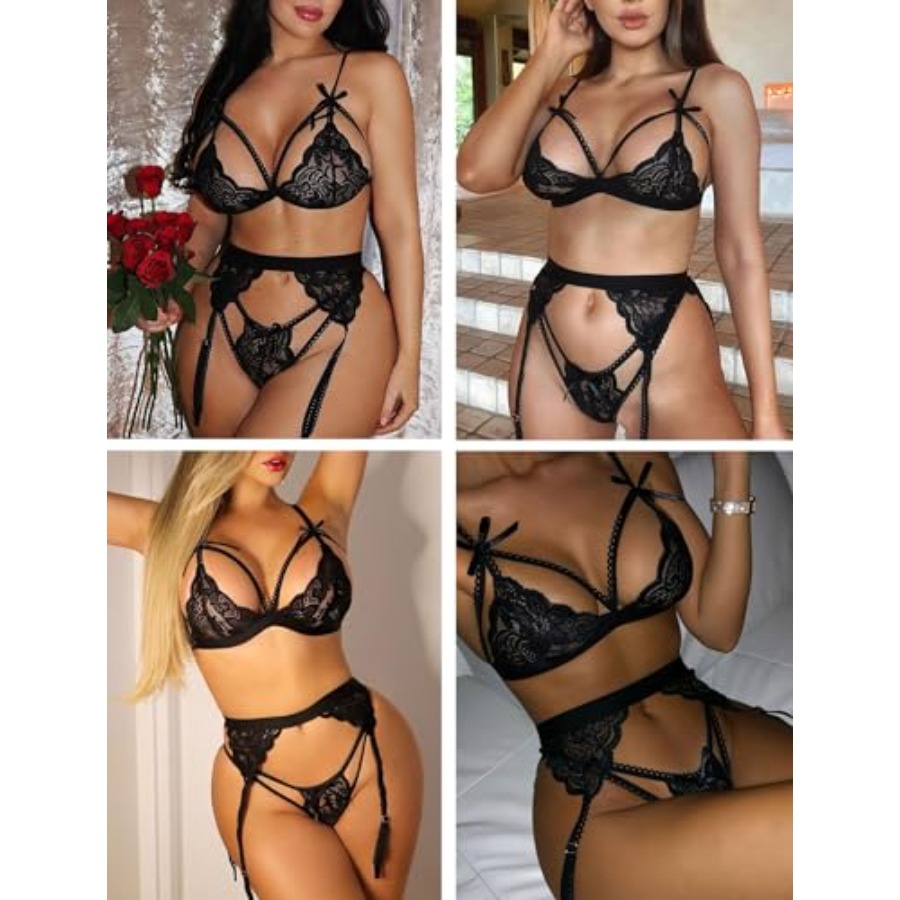 Women Lingerie Set Lace Teddy  - Bamboo Bodysuit Baby recensione e prezzo