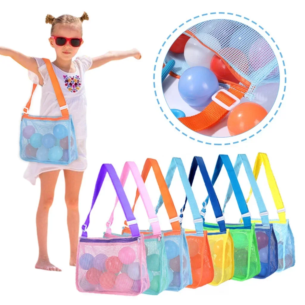 Outdoor Beach Mesh Bag Childen - Baby Clothes Organiser recensione e prezzo