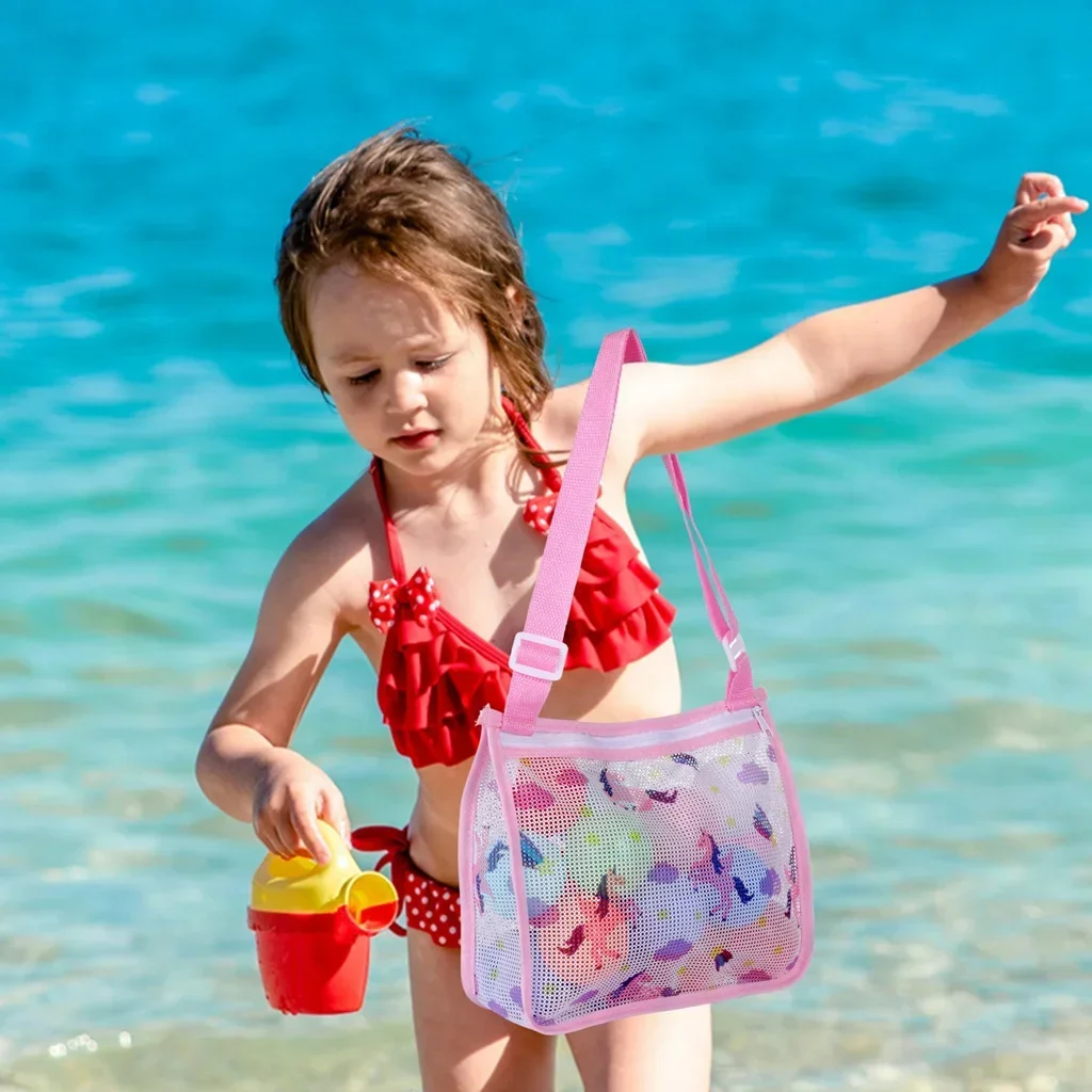 Outdoor Beach Mesh Bag Childen - Baby Clothes Organiser recensione e prezzo