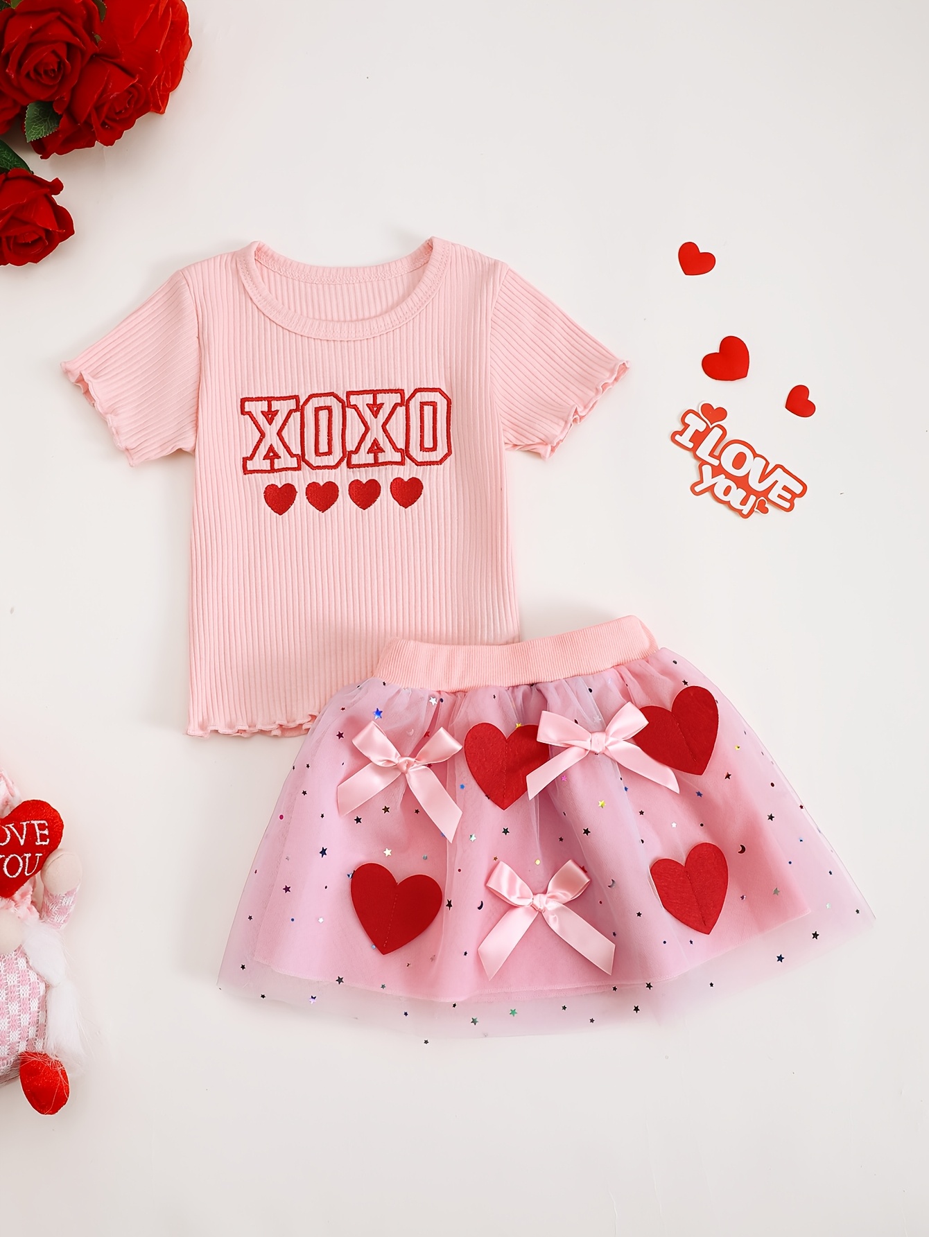 Baby Girl Summer XOXO Letter E - Xoxo Baby Clothing recensione e prezzo