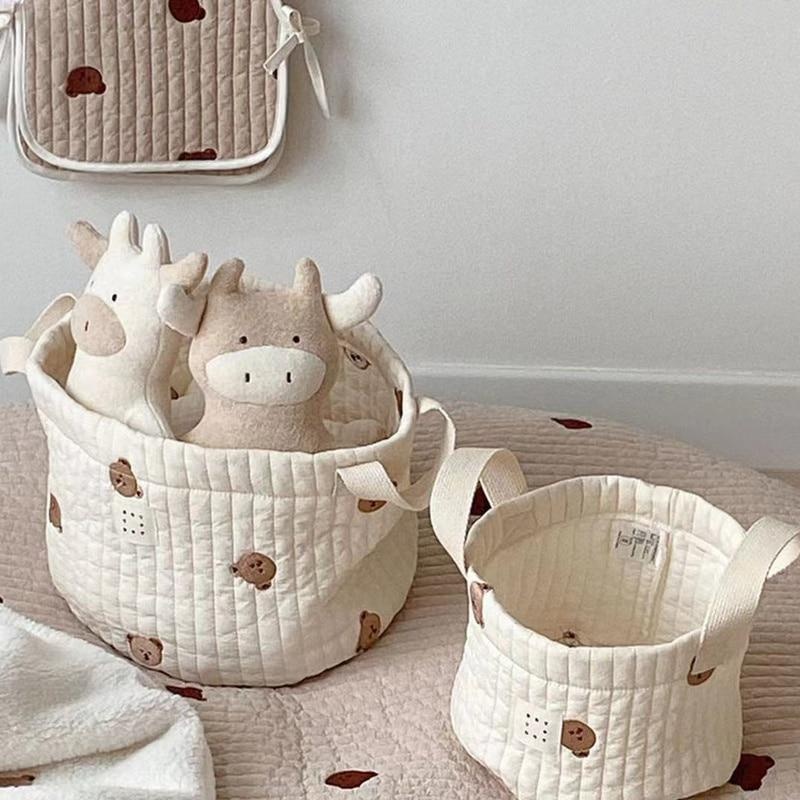 Cute Bear Embroidery Diaper Ba - Baby Clothes Organiser recensione e prezzo