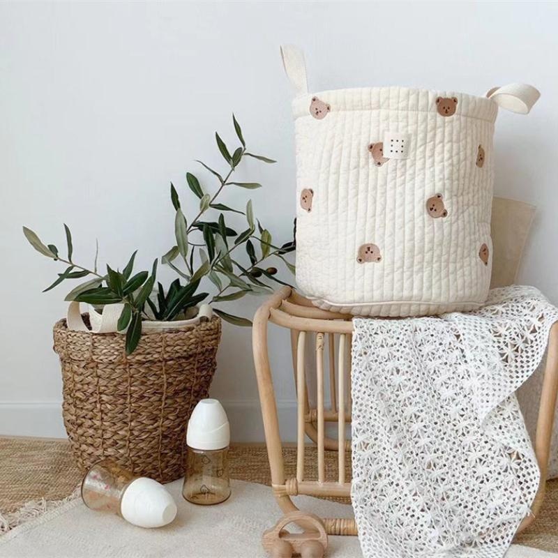 Cute Bear Embroidery Diaper Ba - Baby Clothes Organiser recensione e prezzo