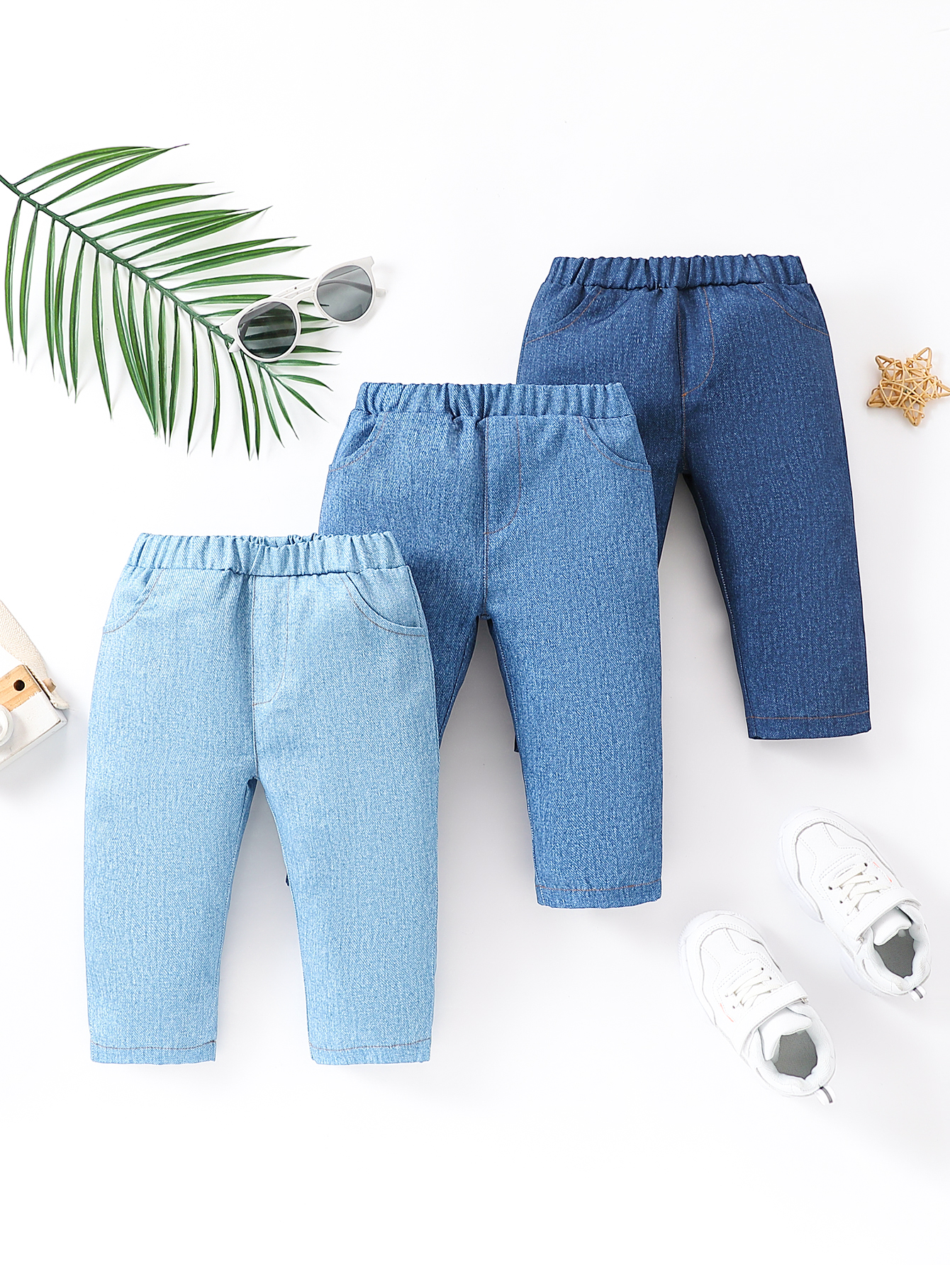 Kids' Denim Pants Set Casual E - Baby Clothing Designer recensione e prezzo