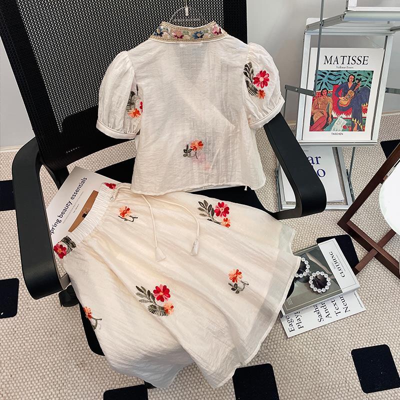 2024 Summer Girls Set Short Sk - Baby Clothing Bundles recensione e prezzo