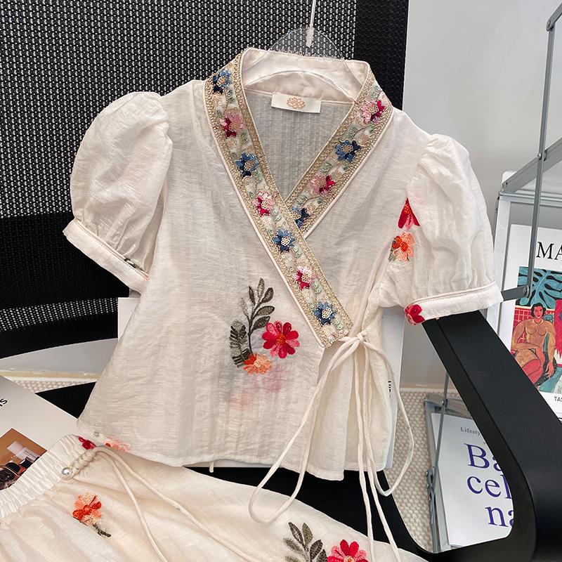 2024 Summer Girls Set Short Sk - Baby Clothing Bundles recensione e prezzo