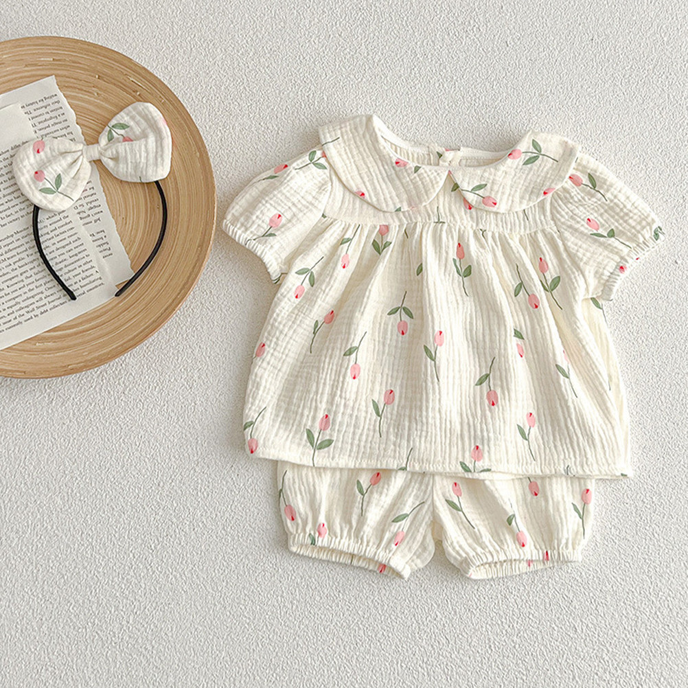 1Set Baby Girl Summer Short Sl - Baby Clothing Essentials Newborn recensione e prezzo