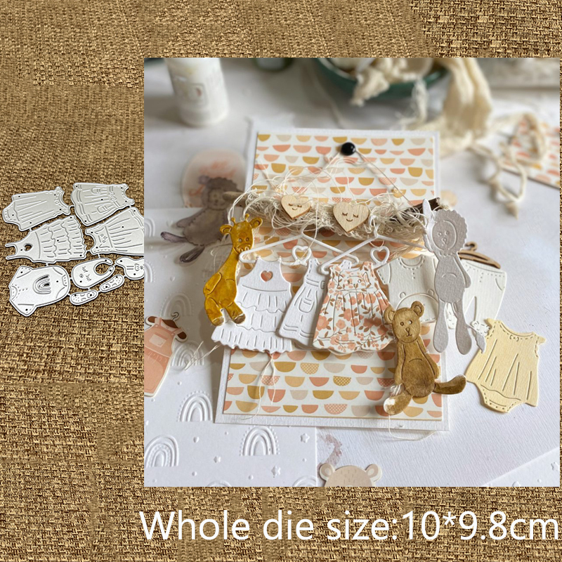 New Design Craft Metal stencil - Baby Clothing Designer recensione e prezzo