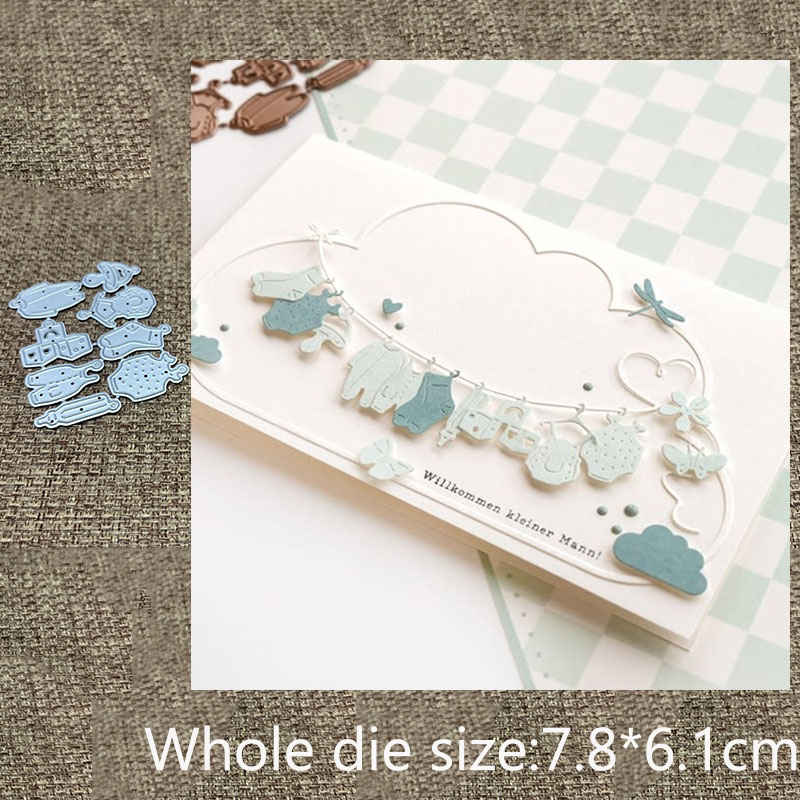 New Design Craft Metal stencil - Baby Clothing Designer recensione e prezzo