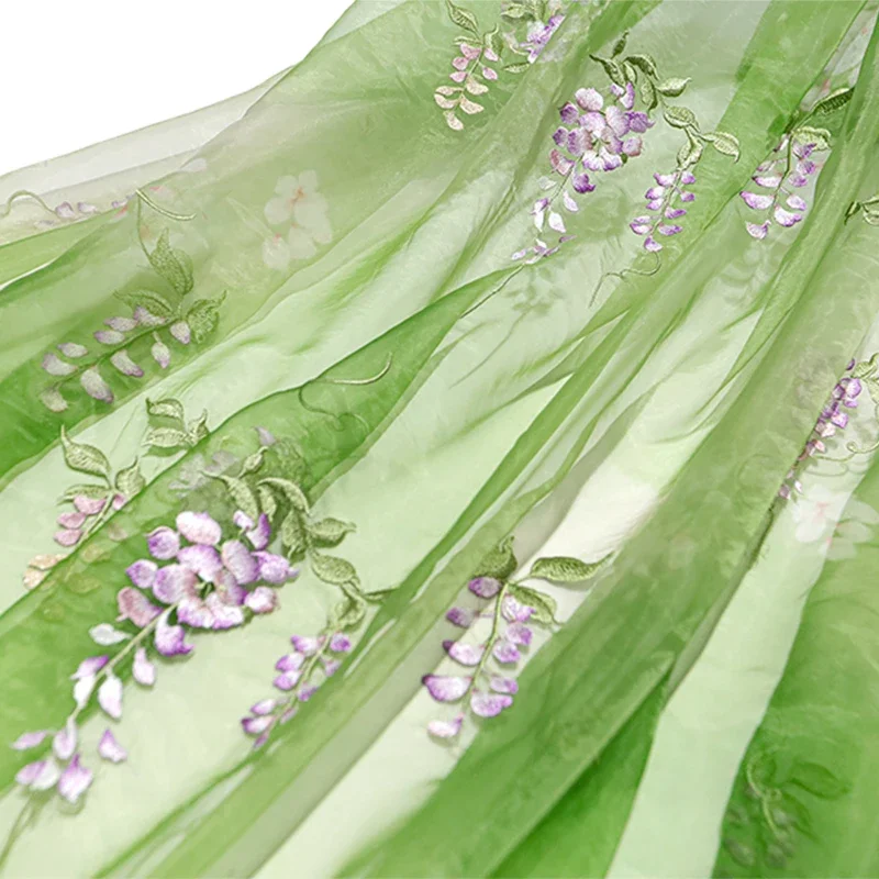 Wisteria Embroidery Fabric DIY - Baby Clothing Designer recensione e prezzo