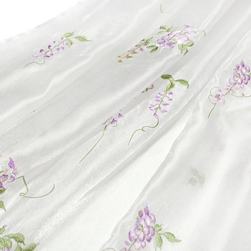 Wisteria Embroidery Fabric DIY - Baby Clothing Designer recensione e prezzo