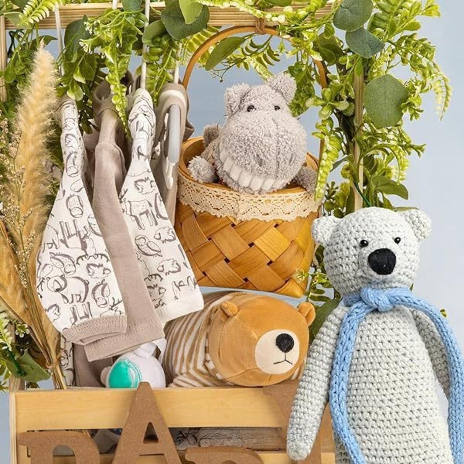 Wooden Baby Shower Crate Close - Baby Clothes Organiser recensione e prezzo