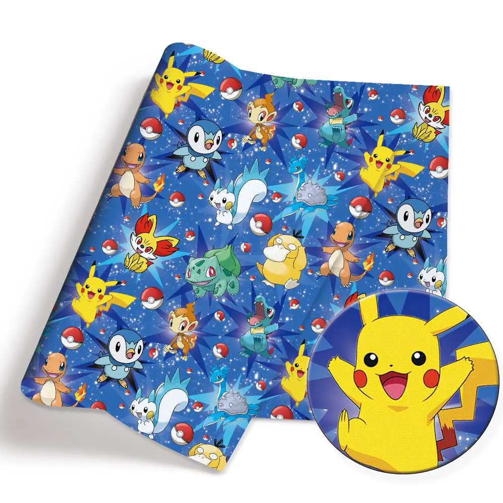 Pokemon Cartoon Fabric140*50cm - Baby Clothing Quilt recensione e prezzo