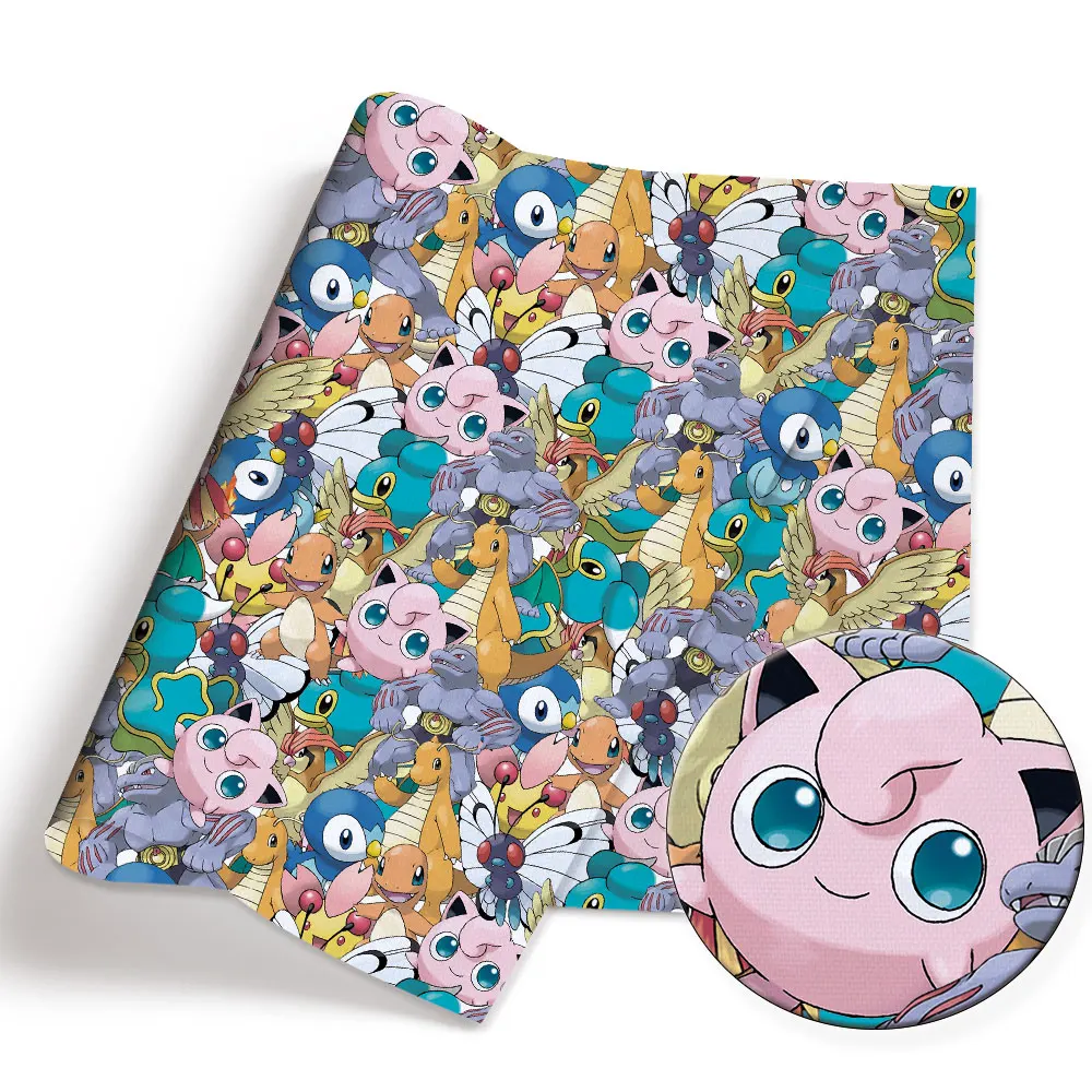 Pokemon Cartoon Fabric140*50cm - Baby Clothing Quilt recensione e prezzo