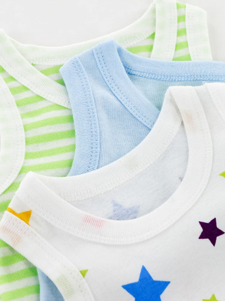 3pcs Random Baby Summer Triang - Bamboo Bodysuit Baby recensione e prezzo