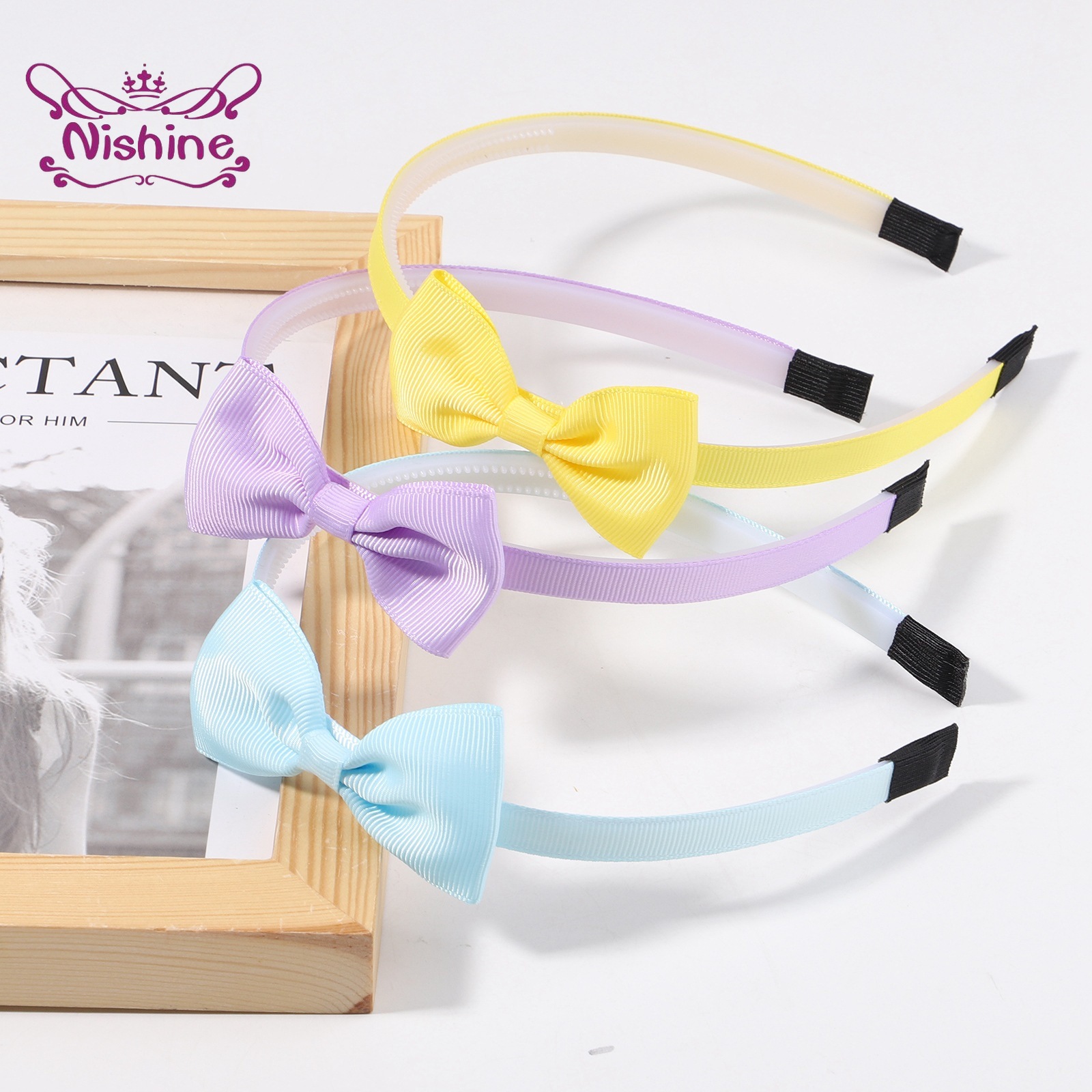 1PCS Ribbon Bow Knot Headband  - Baby Clothing Usa recensione e prezzo